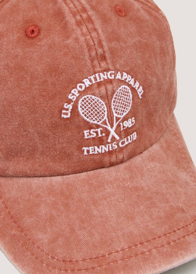 Acid Red Tennis Cap