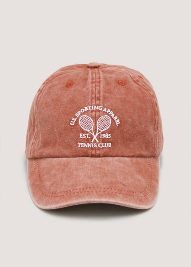 Acid Red Tennis Cap