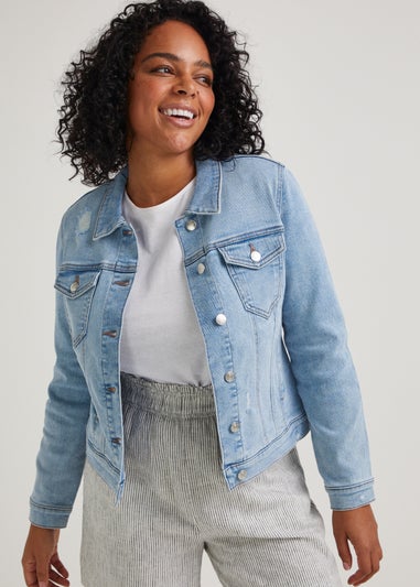 Mid Wash Denim Jacket