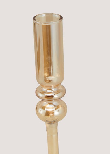 Lustre Tapered Candle Holder (14cm)