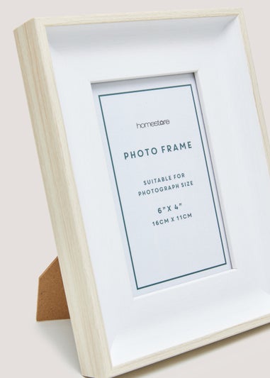 White Photo Frame (4x6in)