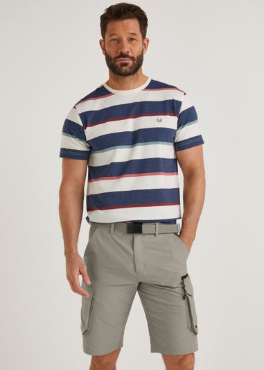 Lincoln Stone Belted Cargo Shorts