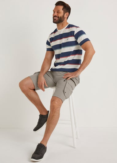 Lincoln Stone Belted Cargo Shorts