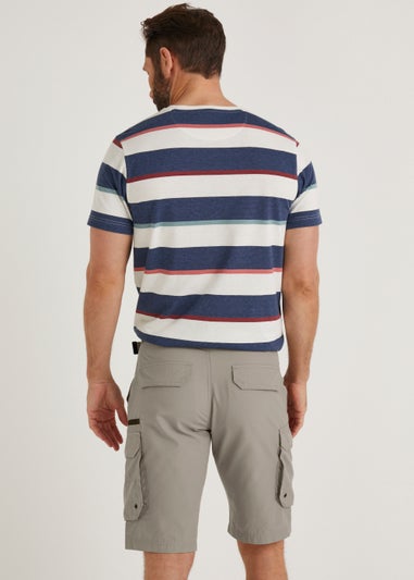 Lincoln Stone Belted Cargo Shorts