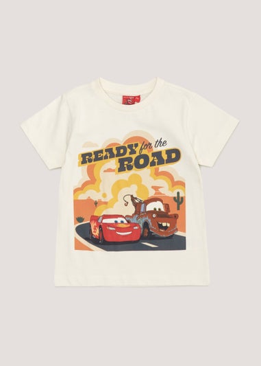 Boys Stone Disney Cars Road T-Shirt (12mths-6yrs)
