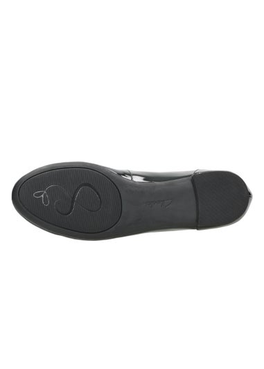 Clarks Black Couture Bloom Ballet Flats