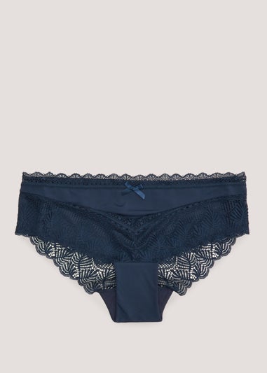 Navy Short Knickers