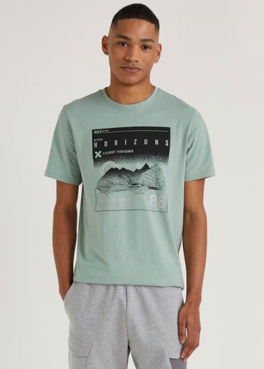 US Athletic Mint Horizon T-Shirt