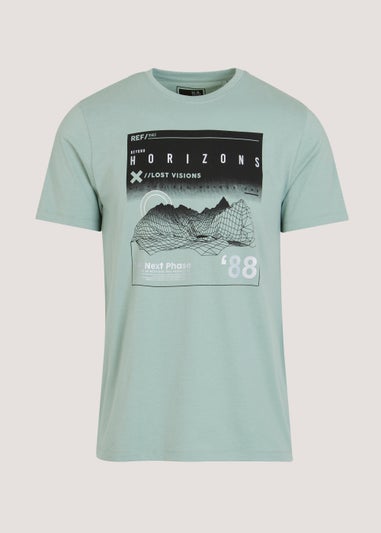 US Athletic Mint Horizon T-Shirt