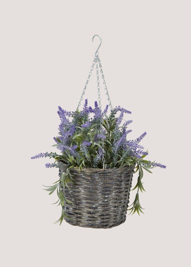 Large Lavender Hanging Basket (40cm x 40cm x 45cm)