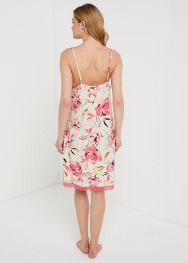Pink Floral Soft Touch Nightie