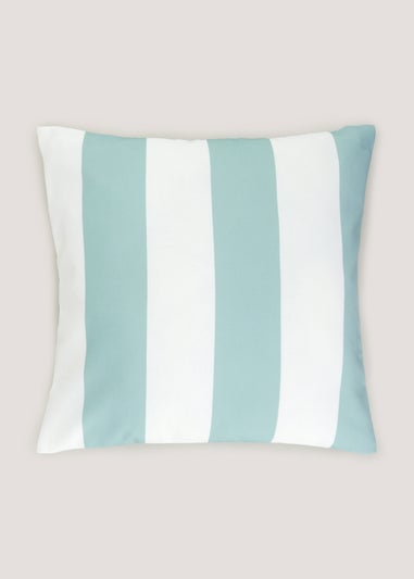 Blue Stripe Outdoor Cushion (43cm x 43cm)