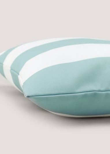 Blue Stripe Outdoor Cushion (43cm x 43cm)