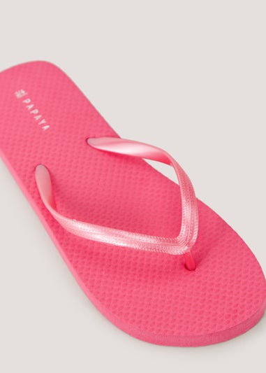 Coral Flip Flops