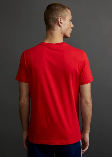 Y.O. Red Front Graphic T-Shirt