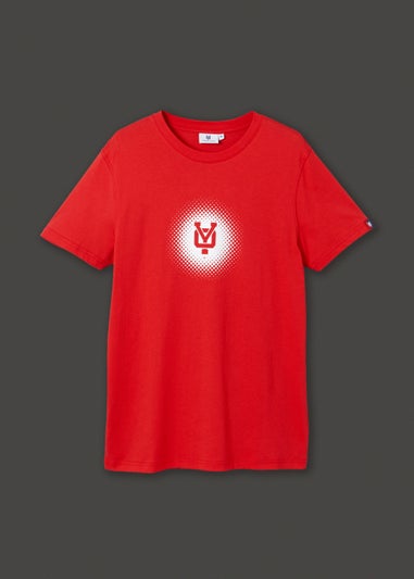 Y.O. Red Front Graphic T-Shirt