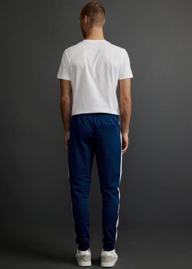 Y.O. Navy Side Stripe Joggers