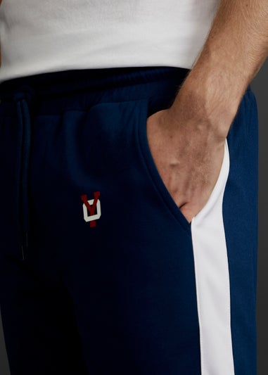 Y.O. Navy Side Stripe Joggers