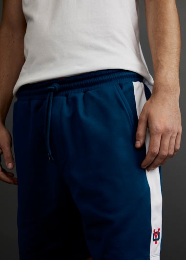 Y.O. Navy Side Stripe Shorts