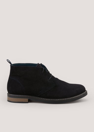 Navy Desert Boots