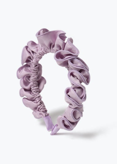 Lilac Extreme Ruffle Headband