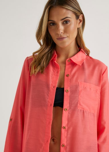 Coral Beach Shirt