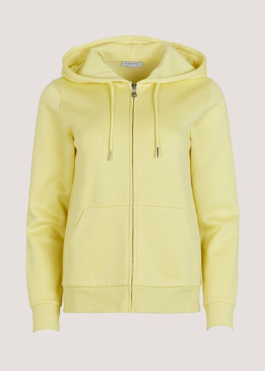 Yellow Zip Up Hoodie