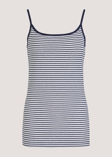 White Stripe Essential Cami Top