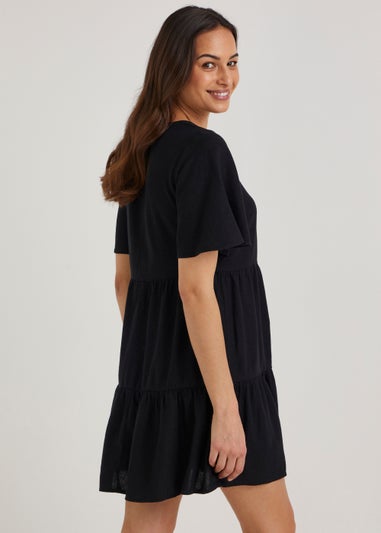 Black Tiered Dress