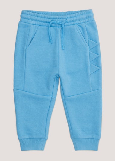 Boys Blue Dinosaur Spike Co-Ord Joggers (9mths-6yrs)