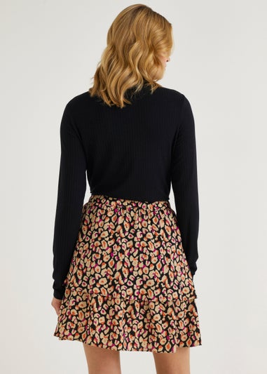 Leopard mini skirt on sale 8x10