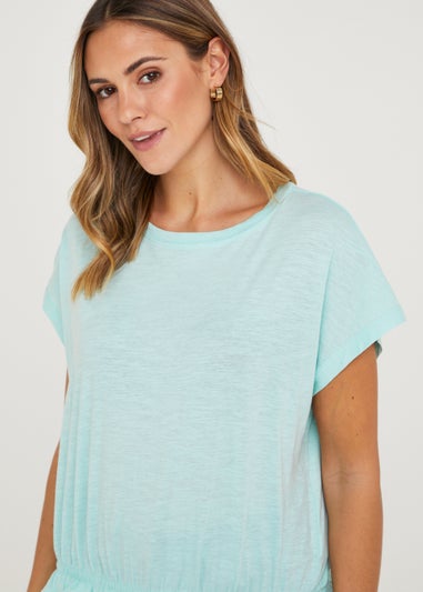 Mint Frill Hem T-Shirt