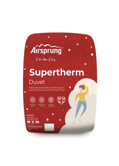 Airsprung White Supertherm Duvet (13.5 Tog)