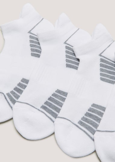 US Athletic 5 Pack White Sports Socks