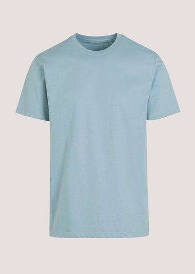 Blue Essential Crew Neck T-Shirt