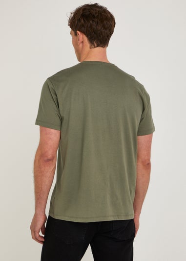 Green Essential V-Neck T-Shirt