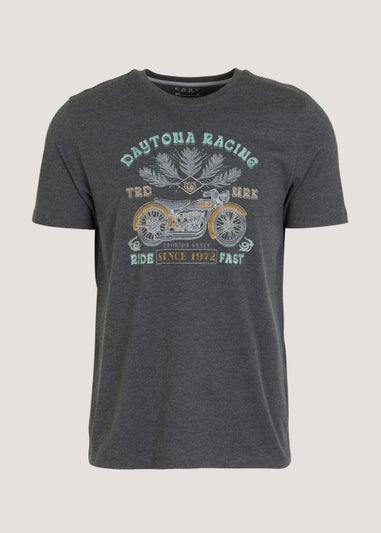 Charcoal Daytona Racing T-Shirt