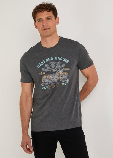 Charcoal Daytona Racing T-Shirt