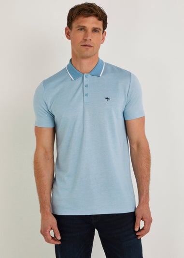 Light Blue Modal Polo Shirt