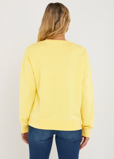 Yellow Essential Sweatshirt