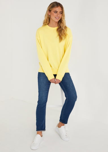 Yellow Essential Sweatshirt