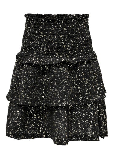 ONLY Kids Black & Gold Co-Ord Skirt (5-14yrs)