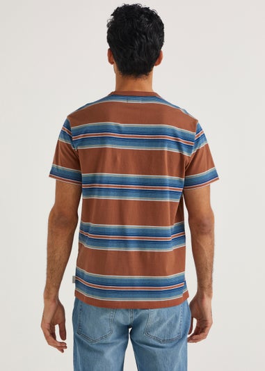 Brown Stripe T-Shirt