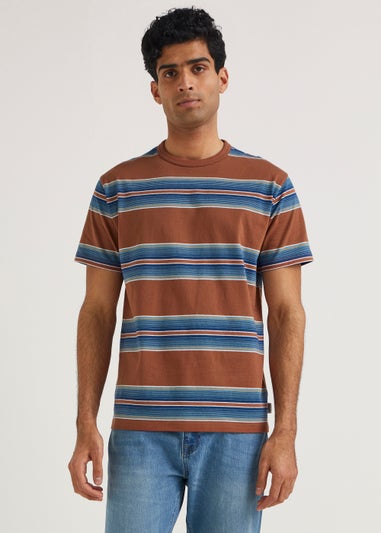 Brown Stripe T-Shirt