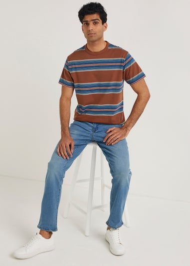 Brown Stripe T-Shirt