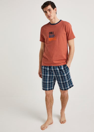 Rust Chill Short Pyjama Set
