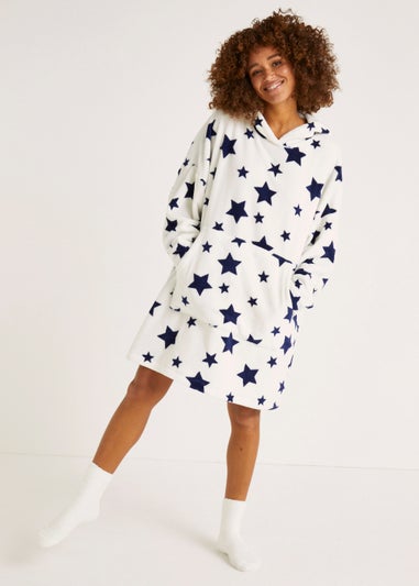 Cream Star Snuggle Hoodie