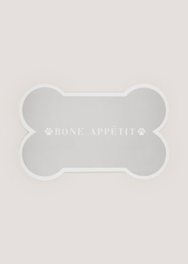Grey Dog Feeding Placemat (48cm x 29cm)