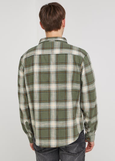 Green Check Overshirt