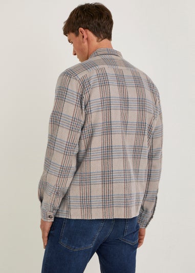 Stone Check Overshirt